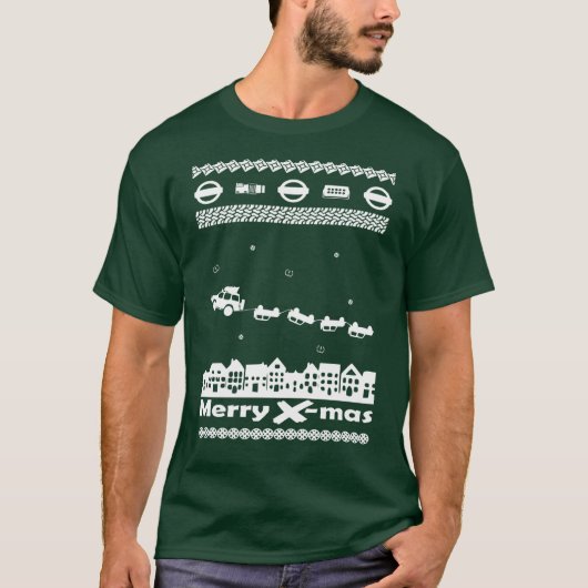 The X-Mas Ugly Sweater (tweede gen 2005-2015) T-shirt (Voorkant)