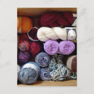 The Yarn Collector's Box Briefkaart