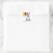 The Year 2011 Rabbit Ronde Sticker (Tas)