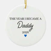 The Year I Became a Daddy, Dad To Be Keramisch Ornament (Voorkant)