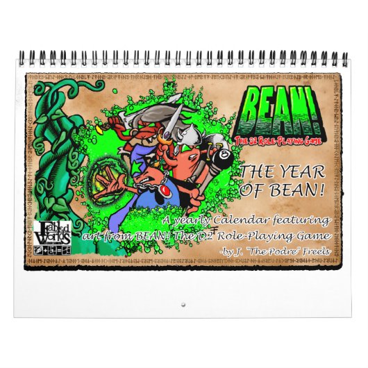 The Year of BEAN! Calendar Kalender (Hoes)