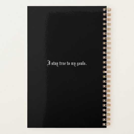 'The Year Of Getting Out Of Debt' Customizable  Planner (Achterkant)