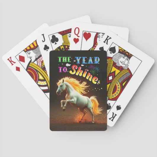 The Year To Shine Pokerkaarten (Achterkant)