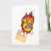 THE YEAR WITHOUT A SANTA CLAUS™ Heat Miser razend Feestdagen Kaart (Voorkant)