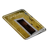 The Yellow House, Campeche, Mexico Magneet (Rechterzijde)