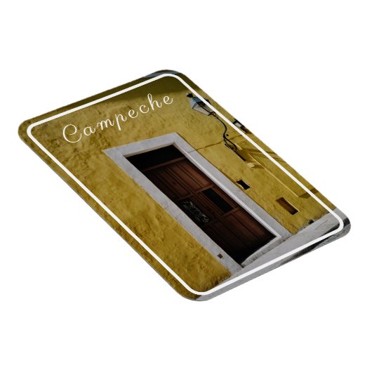 The Yellow House, Campeche, Mexico Magneet (Rechterzijde)
