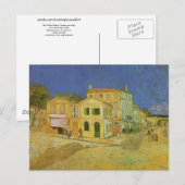 The Yellow House (F464) Van Gogh Fine Art Briefkaart (Voorkant / Achterkant)