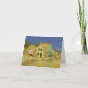 The Yellow House (F464) Van Gogh Fine Art Kaart