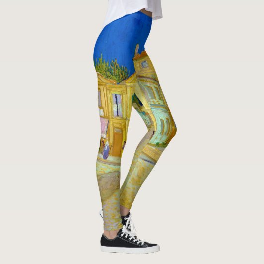 The Yellow House, Van Gogh Leggings (Rechts)