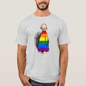 "The Yellow Rainbow Kind" T-shirt (Voorkant)
