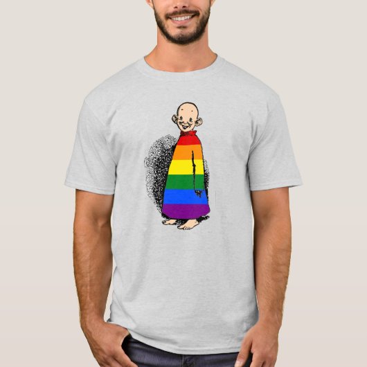 "The Yellow Rainbow Kind" T-shirt (Voorkant)