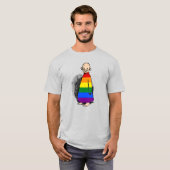 "The Yellow Rainbow Kind" T-shirt (Voorkant volledig)