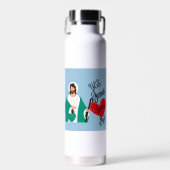 The "Yes, Jesus Loves Me" Water bottle Waterfles (Voorkant)