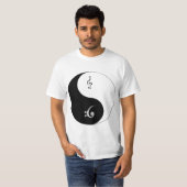 The Yin-Yang Clefs T-shirt (Voorkant volledig)