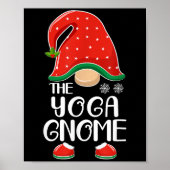 The Yoga Gnome Elf Matching Family Group Christmas Poster (Voorkant)