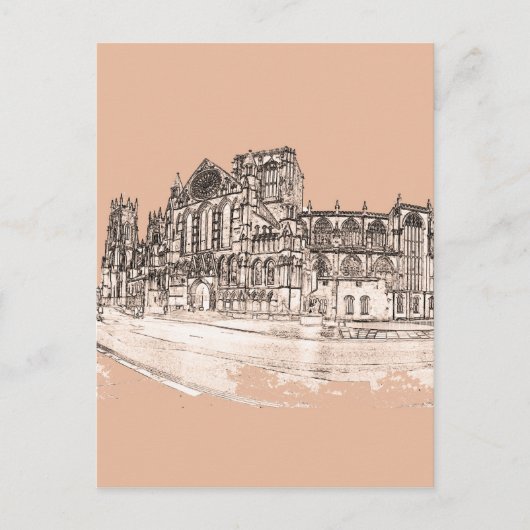 The York Minster Briefkaart (Voorkant)