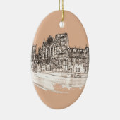 The York Minster Keramisch Ornament (Rechts)