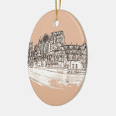 The York Minster Keramisch Ornament (Links)