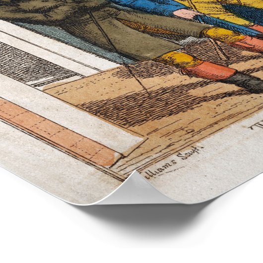 The Yorkshire Jockey  Horse Racing Poster (Hoek)