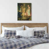 The Young Artist, c.1760 Canvas Afdruk (Insitu (Slaapkamer))