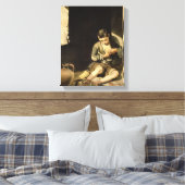 The Young Beggar, c.1650 Canvas Afdruk (Insitu (Slaapkamer))