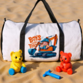 The Young Explorer: Boy on Bulldozer Plunjezak