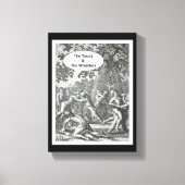 The Young & The Wrestlers Canvas Afdruk (Voorkant)