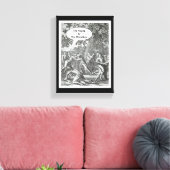 The Young & The Wrestlers Canvas Afdruk (Insitu (Woonkamer))