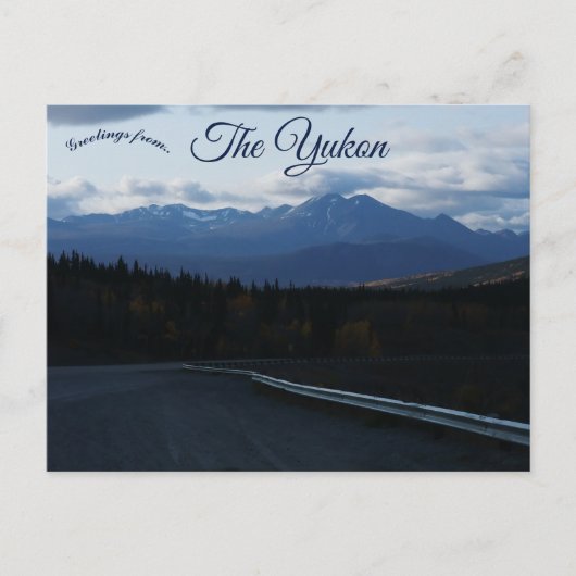 The Yukon Landscape Briefkaart (Voorkant)