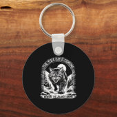 The Yule Cat Is Coming Beware Jolakotturinn Quote  Sleutelhanger (Voorkant)