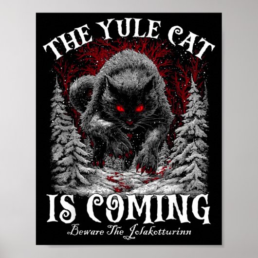 The Yule Cat Is Coming  Poster (Voorkant)