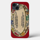 The Zodiac, 1496 Case-Mate iPhone Case (Achterkant)