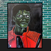 The Zombie Painting by Alfred Fox Canvas Afdruk