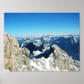The Zugspitze, Duitsland Poster (Voorkant)
