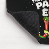 The Zza Party Elf Family Matching Group Christmas  Muismat (Hoek)