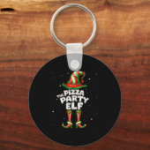 The Zza Party Elf Family Matching Group Christmas Sleutelhanger (Voorkant)