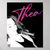 Thea Singing Poster (Voorkant)