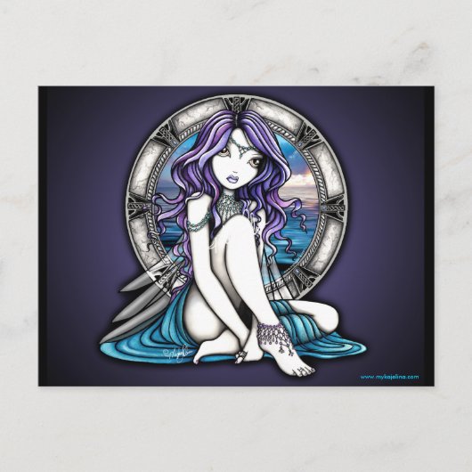 Thea Water Fairy Nymph Briefkaart (Voorkant)