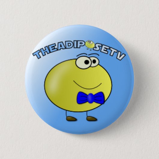 TheAdiposeTV-badge Ronde Button 5,7 Cm (Voorkant)