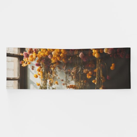 #TheAdventureBeginsBanner Spandoek (Horizontaal)