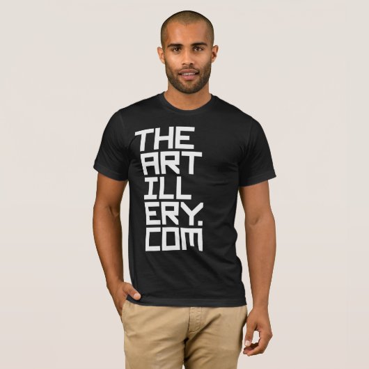 TheArtillery.com T-shirt (Voorkant volledig)