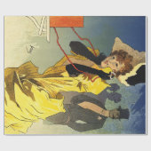  theater Adverteren Poster kunst schilderen Cadeaupapier (Vlak)