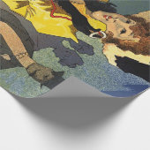  theater Adverteren Poster kunst schilderen Cadeaupapier (Hoek)