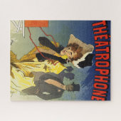  theater Adverteren Poster kunst schilderen Legpuzzel (Horizontaal)