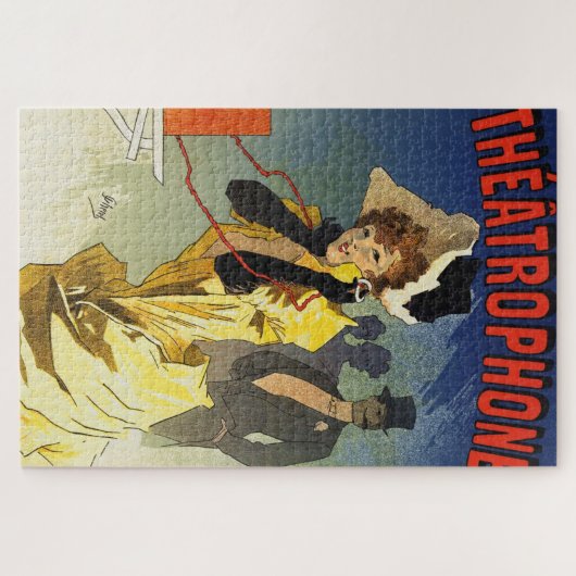  theater Adverteren Poster kunst schilderen Legpuzzel (Horizontaal)