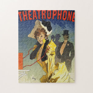  theater Adverteren Poster kunst schilderen Legpuzzel