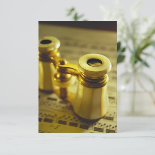 Theater Binoculars 2 Kaart (Staand voorkant)