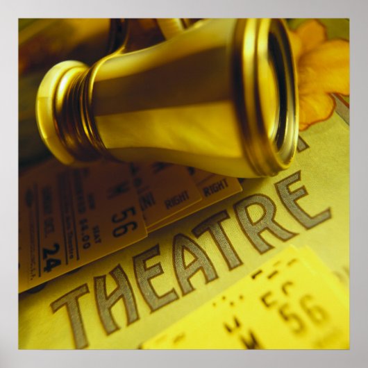 Theater Binoculars Poster (Voorkant)