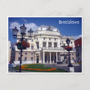 theater bratislava slowakije briefkaart