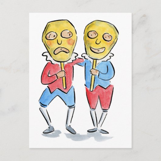 theater briefkaart (Voorkant)